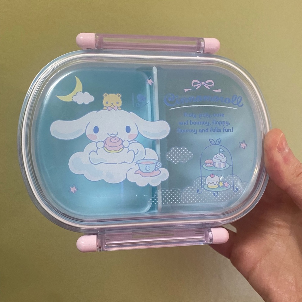Cinnamoroll Small Blue and Pink Travel Snack Box